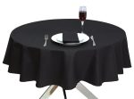 Polycotton round tablecloths