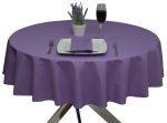 Polycotton round tablecloths