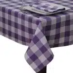 Gingham-Large-lime-green