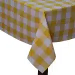 Gingham-Large-lime-green