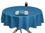 Polycotton round tablecloths