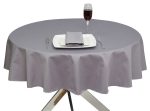 Polycotton round tablecloths