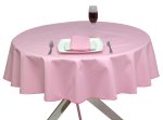 Polycotton round tablecloths