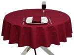 Polycotton round tablecloths