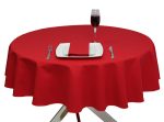 Polycotton round tablecloths