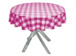Gingham Large round 