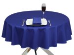 Polycotton round tablecloths