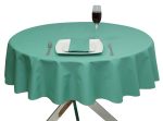 Polycotton round tablecloths