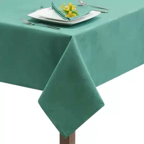 Damask rose tablecloth
