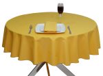 Polycotton round tablecloths