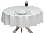 Polycotton round tablecloths