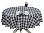 gingham round tablecloths