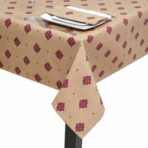 DIAMOND COTTON TABLECLOTH