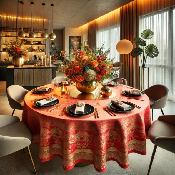 Round Tablecloths | Table covers, Kitchen Table Cover