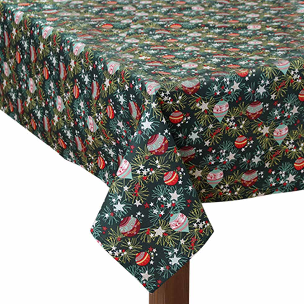 Christmas Bauble Customized Tablecloths