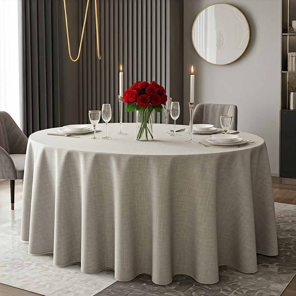 custom made oval table cloth