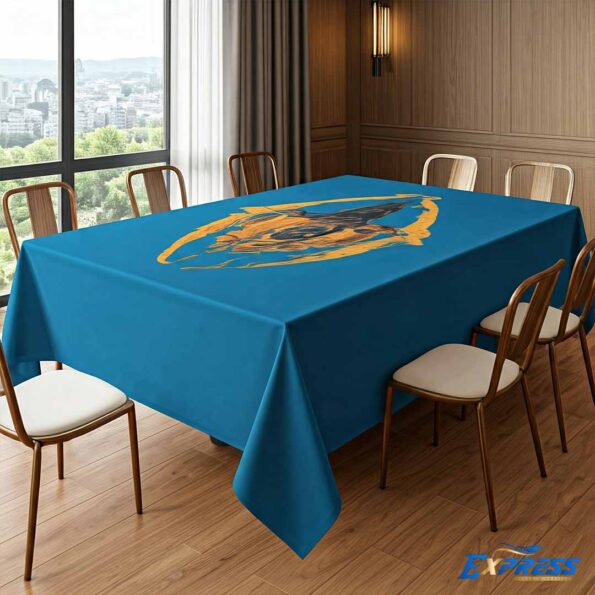 printed tablecloth 