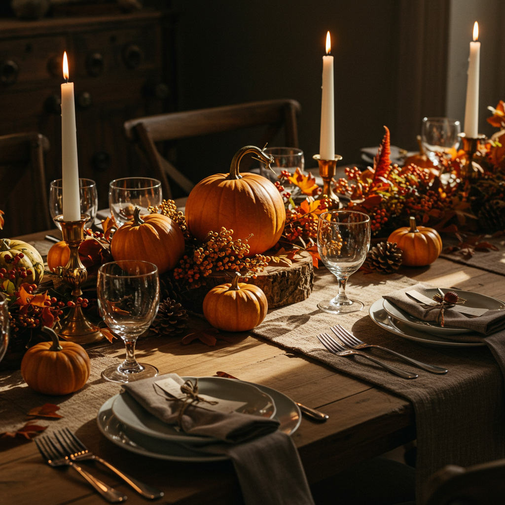Halloween Tablecloths, autumn table cloth